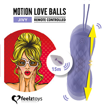 FeelzToys - Jivy telecomandato Motion Love Motion Balls