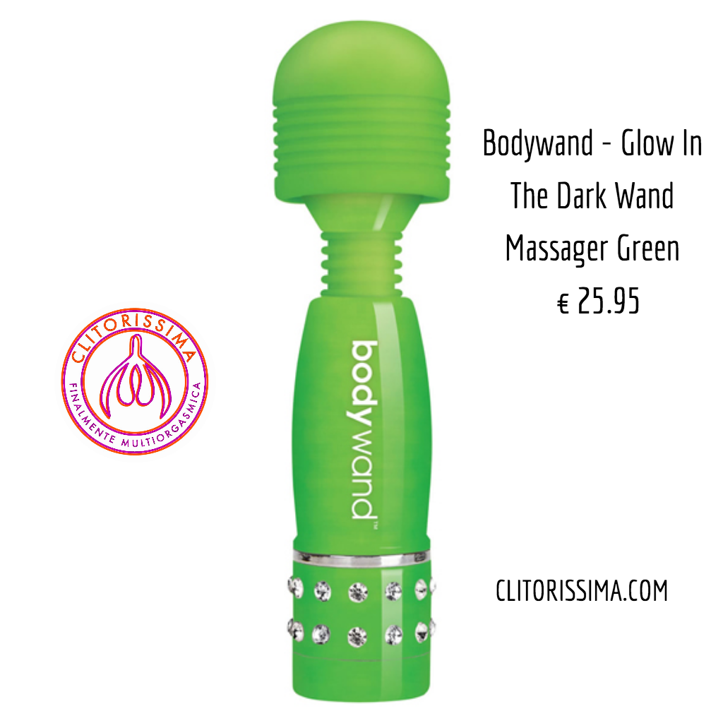 Bodywand - Glow In The Dark Wand Massager Green
